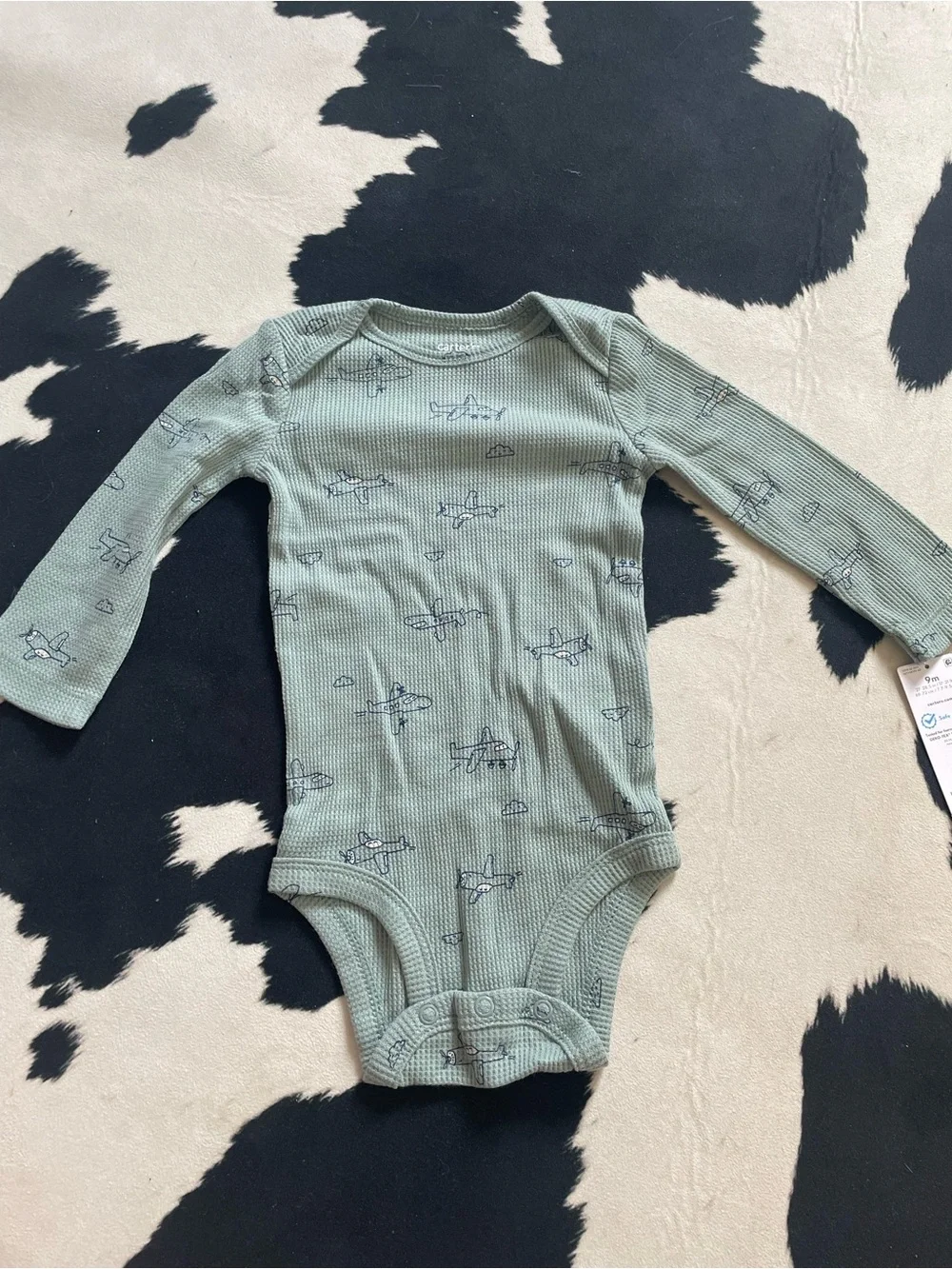 2/$12 Carters Airplane Outfit